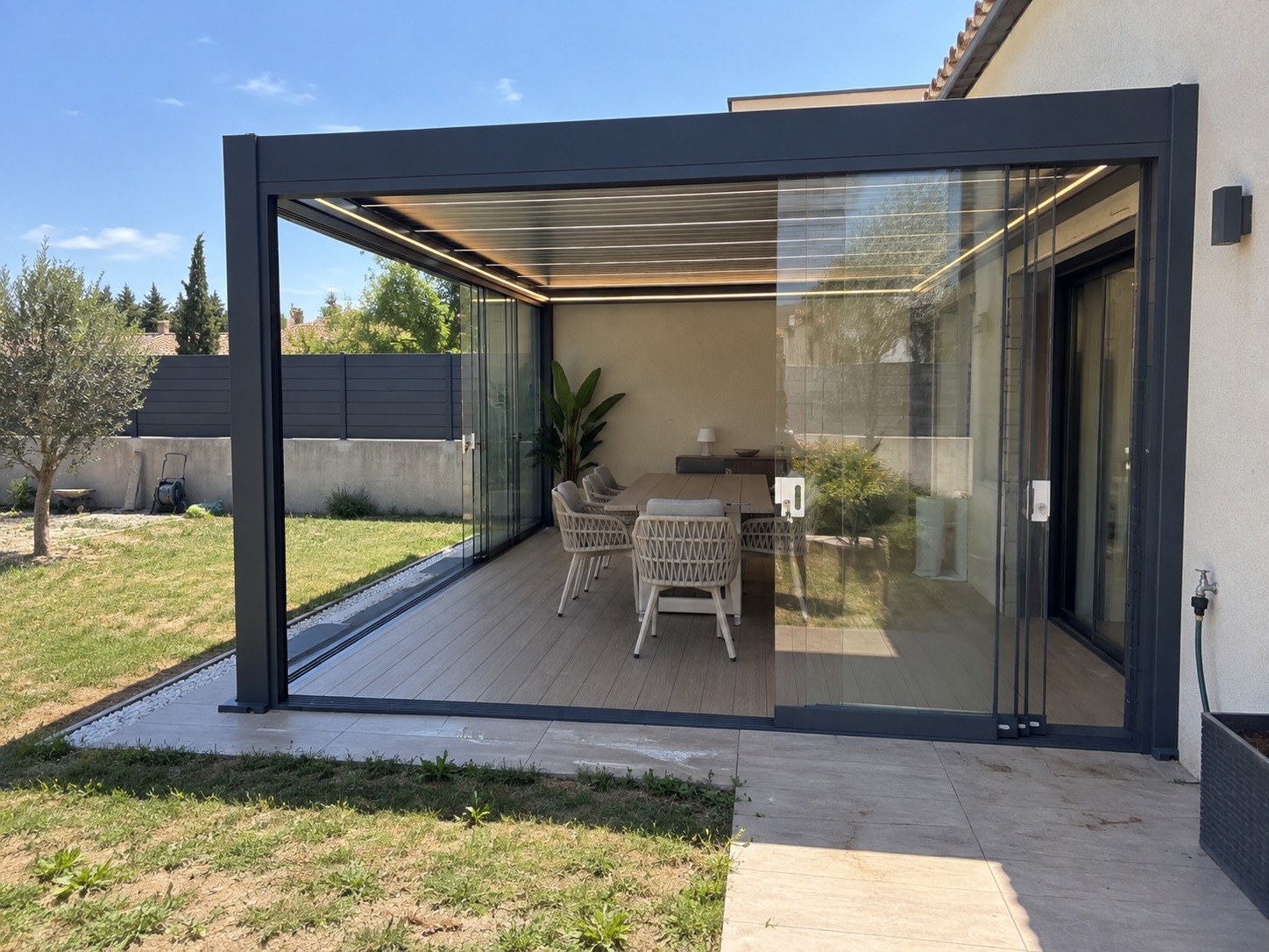 Autoportante, au cœur du jardin, Balma, Haute-Garonne